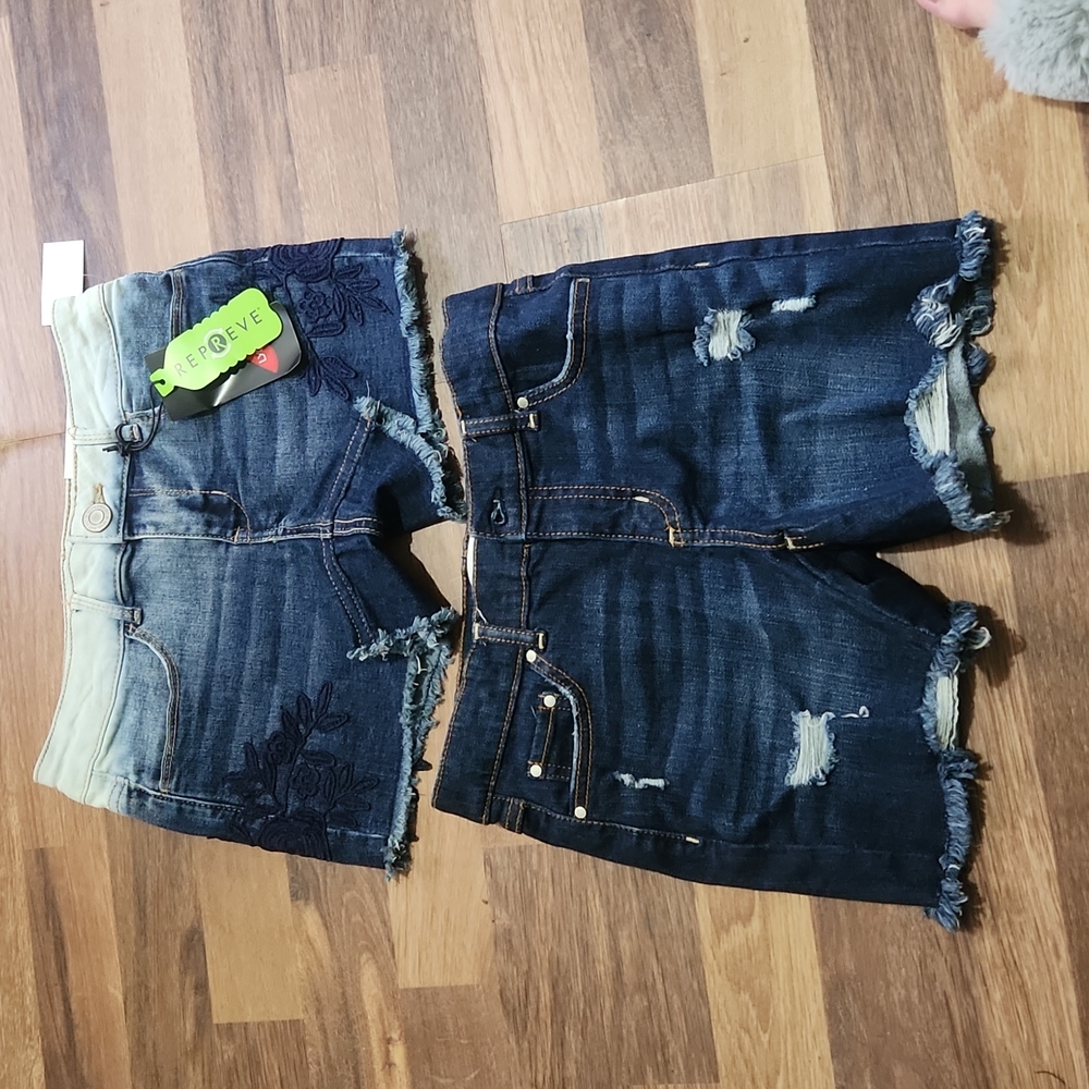 Lot of 2 size 10 girls shorts